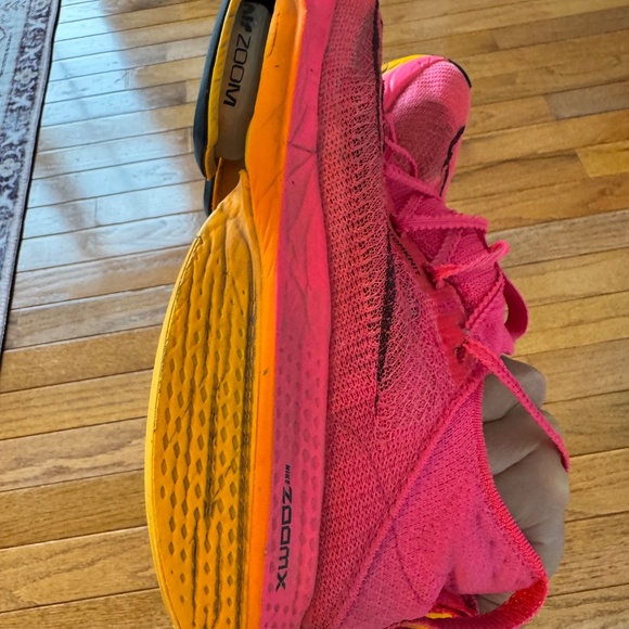 Nike Air Zoom Alphafly Next% 2 Carbon Shoes,"Hyper Pink Laser Orange" W, Sz 10 - Picture 10 of 10